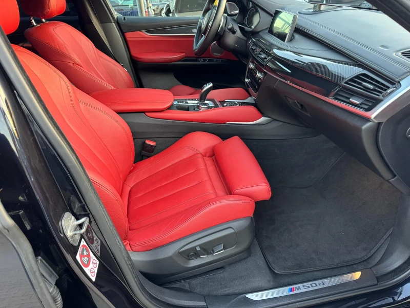 BMW X6 M50d xDrive AdaptiveLED B&O Digital Napa Distronic, снимка 11 - Автомобили и джипове - 51827303
