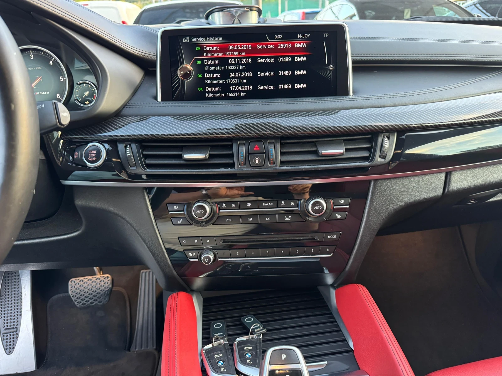 BMW X6 M50d xDrive AdaptiveLED B&O Digital Napa Distronic | Mobile.bg   13