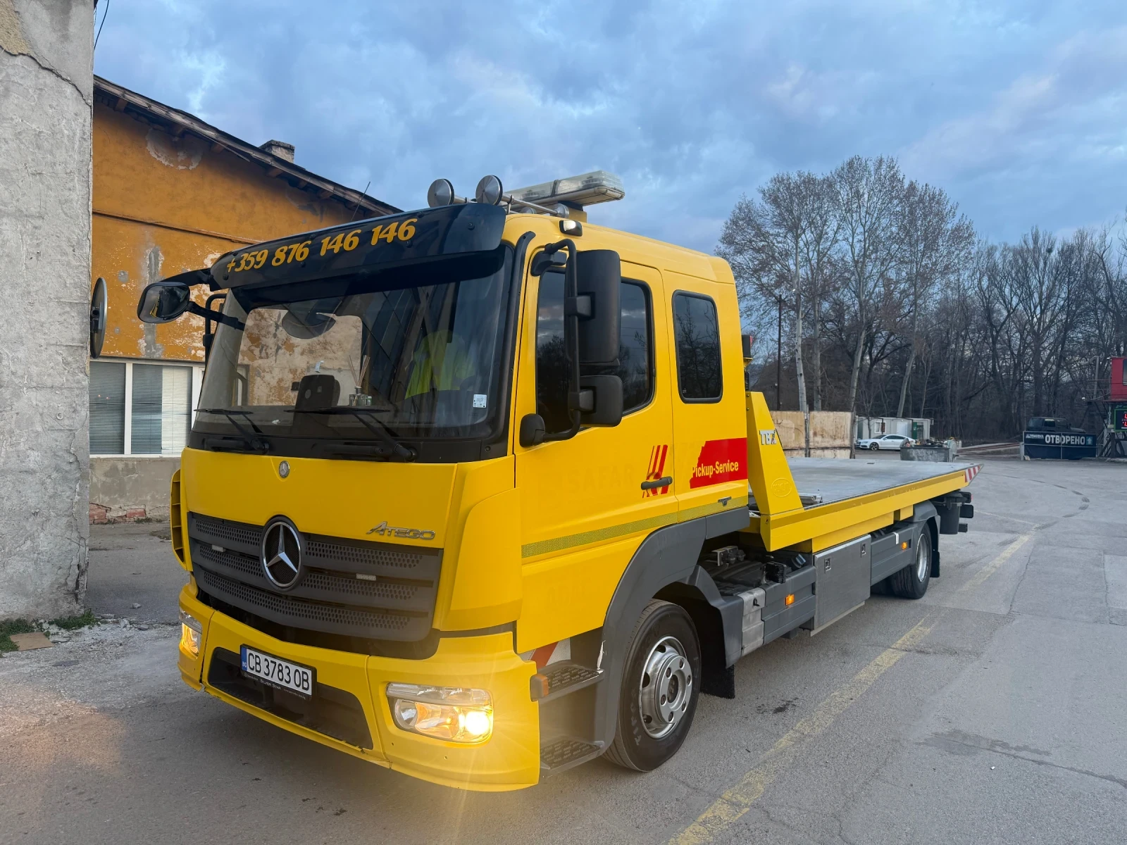 Mercedes-Benz Atego 1223* Автоматик* , снимка 2 - Камиони - 53996840