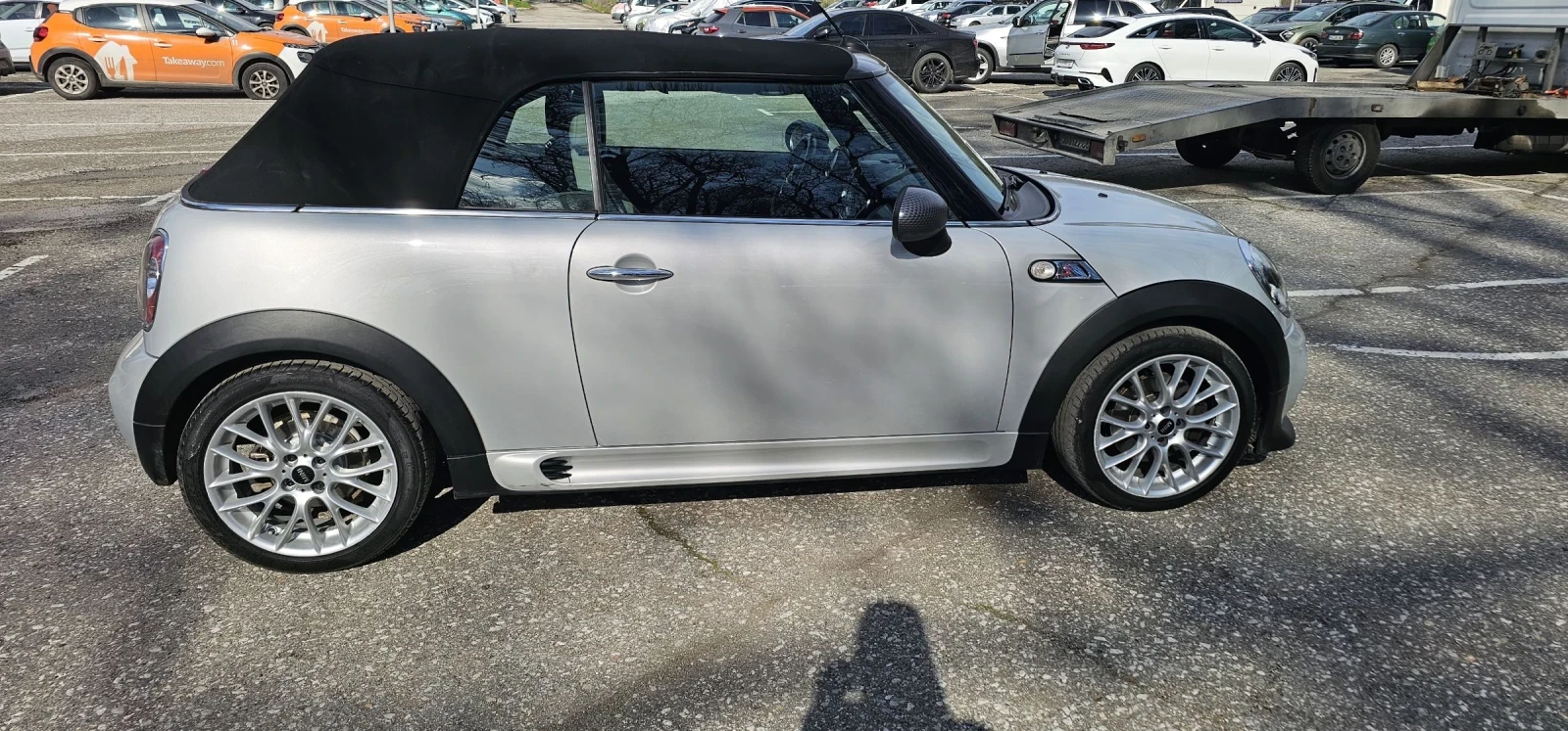 Mini Cooper s cabrio 1.6Т JON CUPAR Автомат Швейцария , снимка 14 - Автомобили и джипове - 54134984