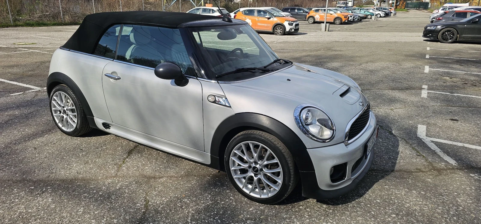 Mini Cooper s cabrio 1.6Т JON CUPAR Автомат Швейцария , снимка 13 - Автомобили и джипове - 54134984