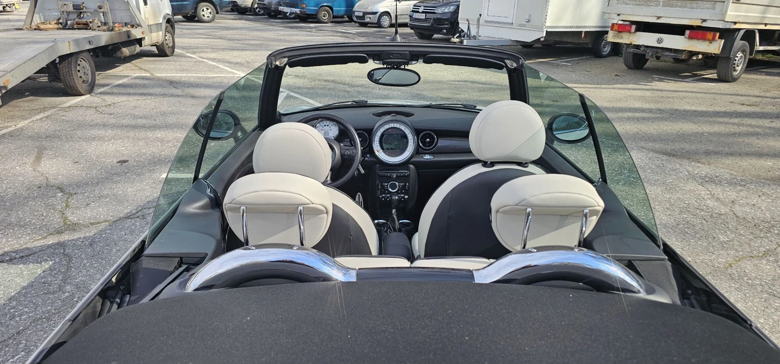 Mini Cooper s cabrio 1.6Т JON CUPAR Автомат Швейцария , снимка 3 - Автомобили и джипове - 54134984