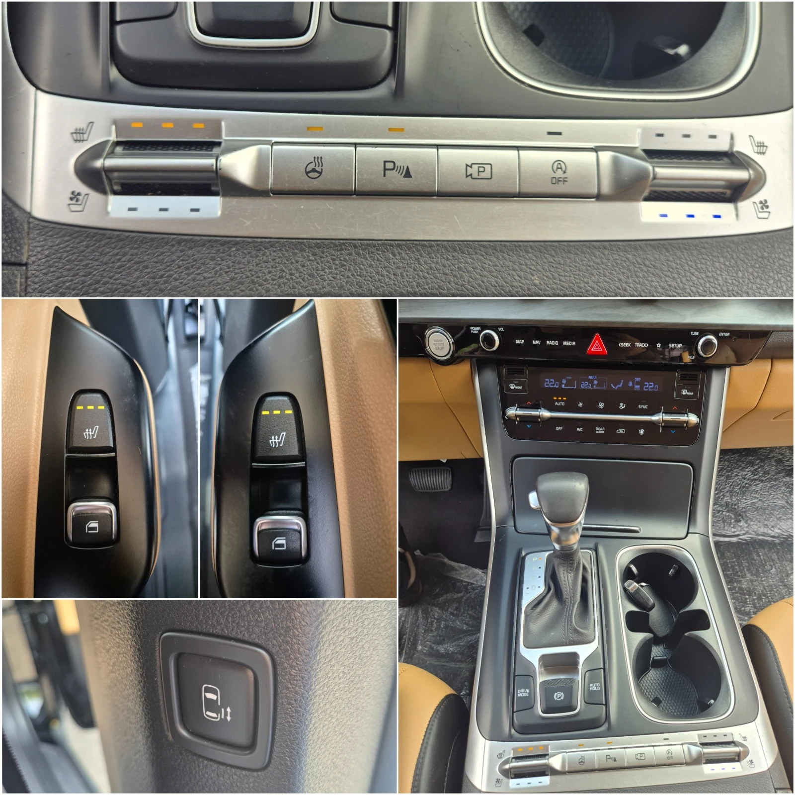 Kia Carnival 2.2 CRDI 8+ 1 ДДС - Налични 2 бр. в БГ, снимка 9 - Автомобили и джипове - 54667175