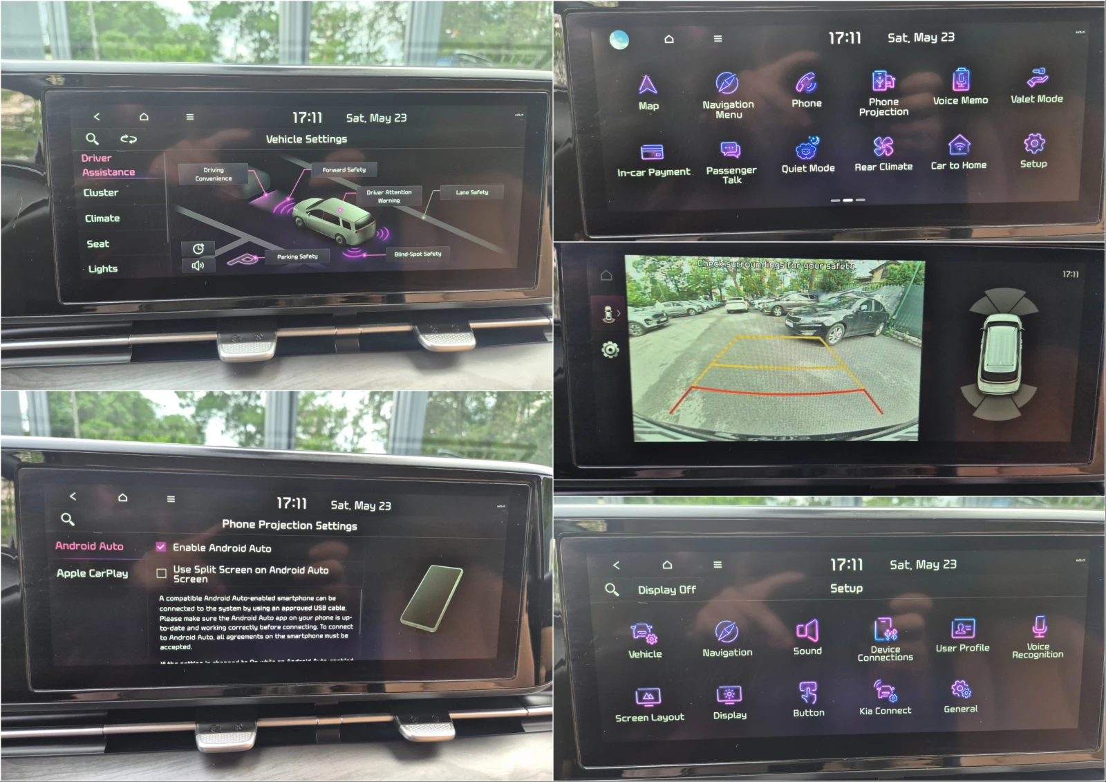 Kia Carnival 2.2 CRDI 8+ 1 ДДС - Налични 2 бр. в БГ, снимка 12 - Автомобили и джипове - 54667175
