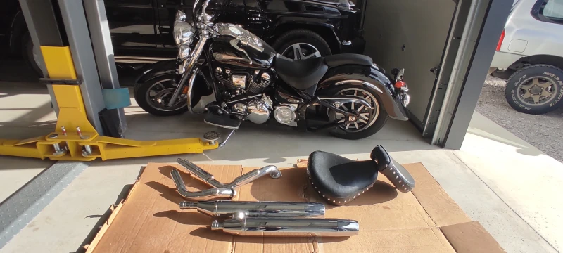 Yamaha Road Star CUSTOM VANS AND HAINES УНИКАТ!!! , снимка 13 - Мотоциклети и мототехника - 52531312