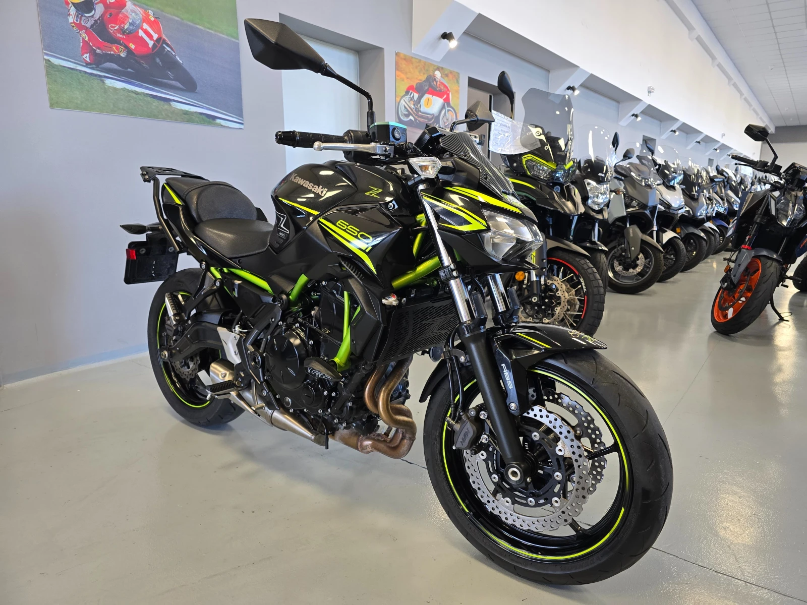 Kawasaki Z 650ie, ABS, Face, Уникат-9783км.!, снимка 2 - Мотоциклети и мототехника - 55384287