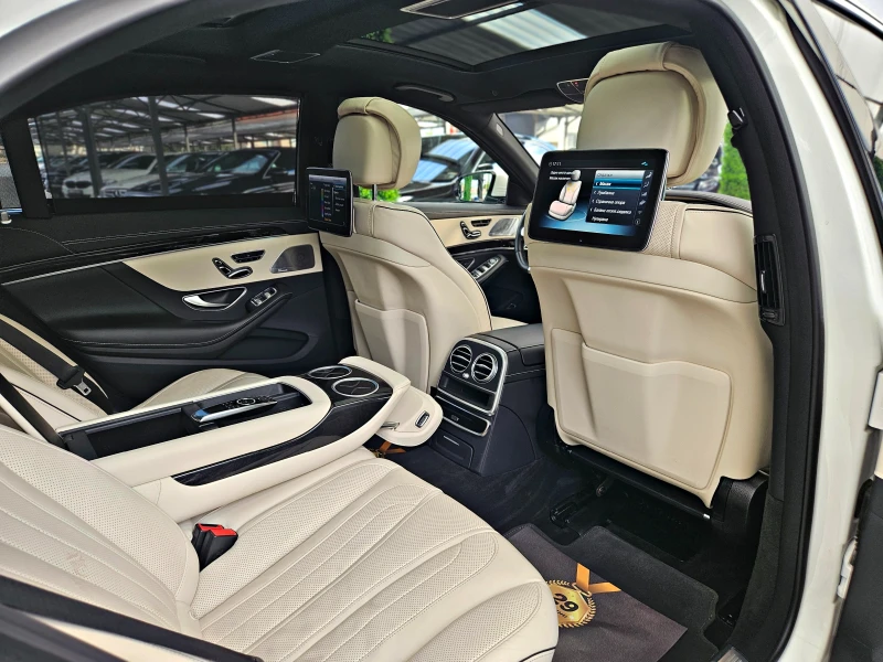 Mercedes-Benz S 560 L/AMG/4M/TVx3/DISTR/PANO/ВАКУУМ/ОБДУХ/МАСАЖ/LIZING, снимка 10 - Автомобили и джипове - 51894412