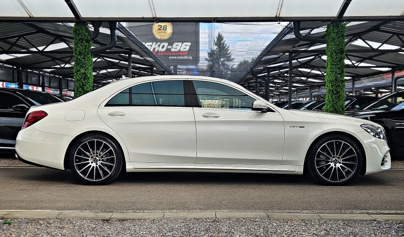 Mercedes-Benz S 560 L/AMG/4M/TVx3/DISTR/PANO/ВАКУУМ/ОБДУХ/МАСАЖ/LIZING, снимка 4 - Автомобили и джипове - 51894412