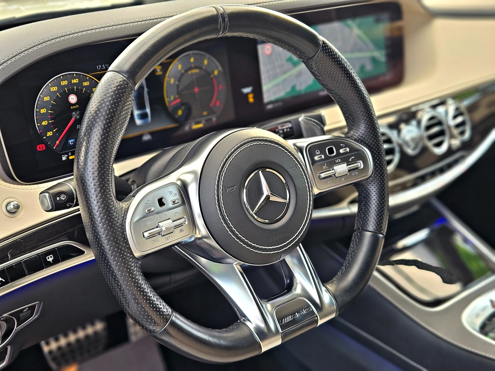 Mercedes-Benz S 560 L/AMG/4M/TVx3/DISTR/PANO////LIZING | Mobile.bg   13