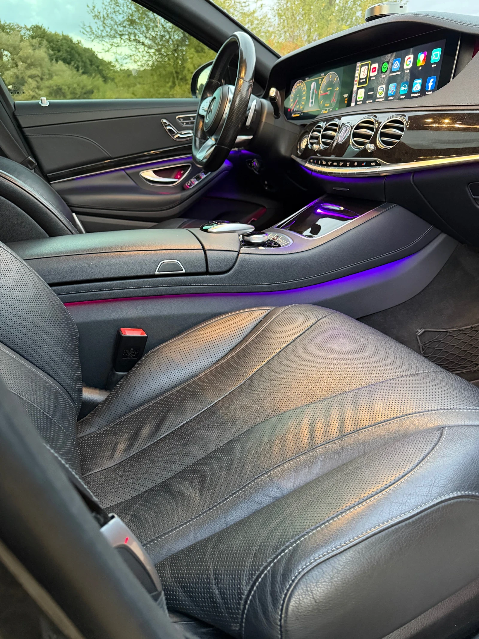 Mercedes-Benz S 400 AMG 6.3 OPTICS   LONG 4MATIC, снимка 11 - Автомобили и джипове - 56299555