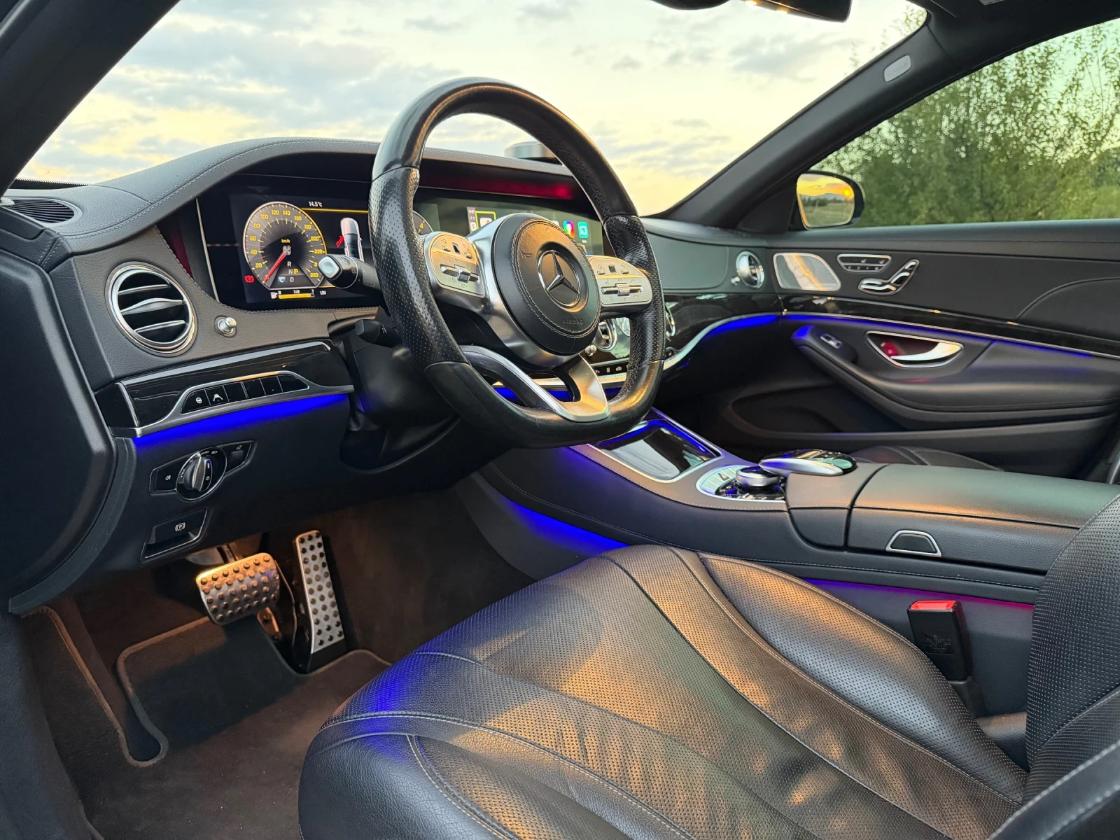 Mercedes-Benz S 400 AMG 6.3 OPTICS   LONG 4MATIC, снимка 13 - Автомобили и джипове - 56299555