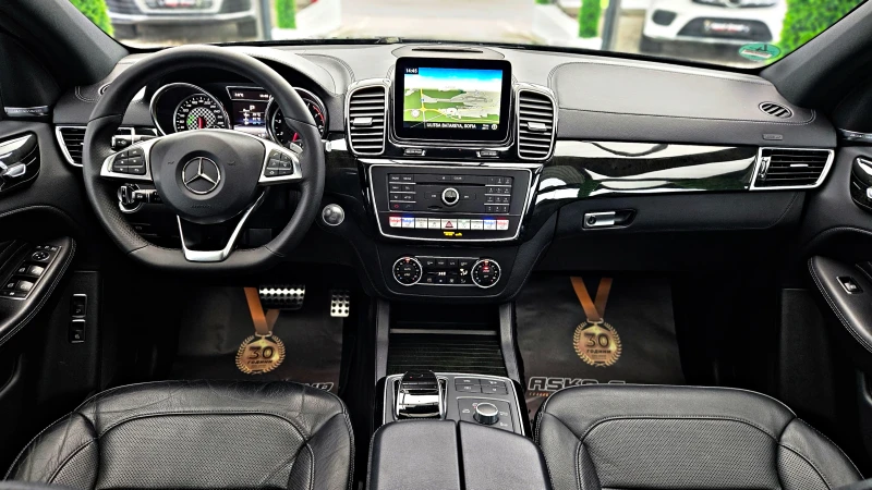 Mercedes-Benz GLE 43 AMG COUPE/GERMANY/DISTR/360CAM/PANO/HARMAN/ОБДУХ/LIZIN, снимка 9 - Автомобили и джипове - 53273041