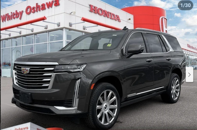 Cadillac Escalade PREMIUM* LUXYRY* PLATINUM* 6.2* V8* ОБДУХВАНЕ* МАС - 94999 лв. / 48572.22 € - 60846293 1