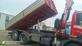 Scania P 310 Самосвал с кран, снимка 4