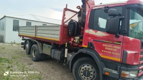 Scania P 310 Самосвал с кран, снимка 6