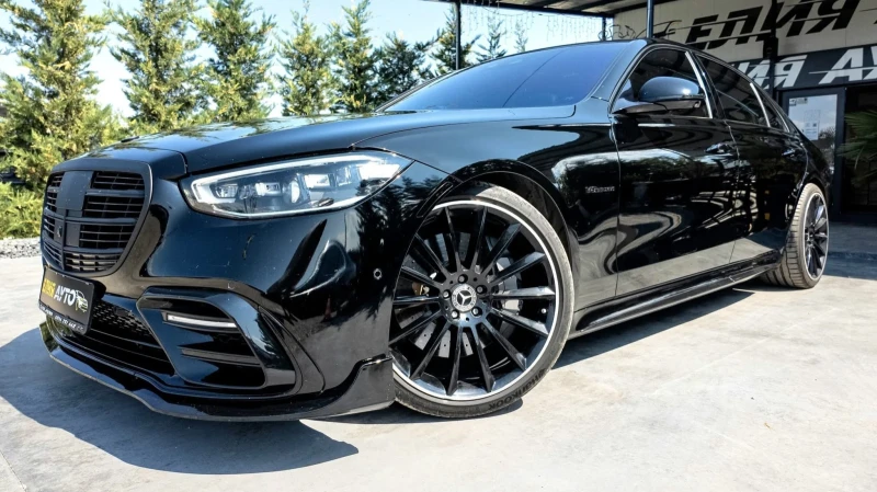 Mercedes-Benz S 580 4MATIC FULL BRABUS PACK ПАНОРАМА ЛИЗИНГ 100%, снимка 4 - Автомобили и джипове - 51461670
