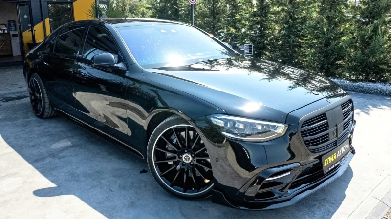 Mercedes-Benz S 580 4MATIC FULL BRABUS PACK ПАНОРАМА ЛИЗИНГ 100%, снимка 2 - Автомобили и джипове - 51461670