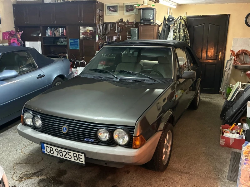 Fiat Ritmo Bertone Cabrio 87000 км - без ръжди, нов гюрук , снимка 4 - Автомобили и джипове - 52356802