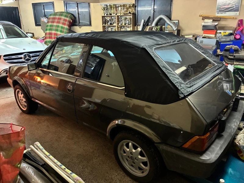 Fiat Ritmo Bertone Cabrio 87000 км - без ръжди, нов гюрук , снимка 5 - Автомобили и джипове - 52356802