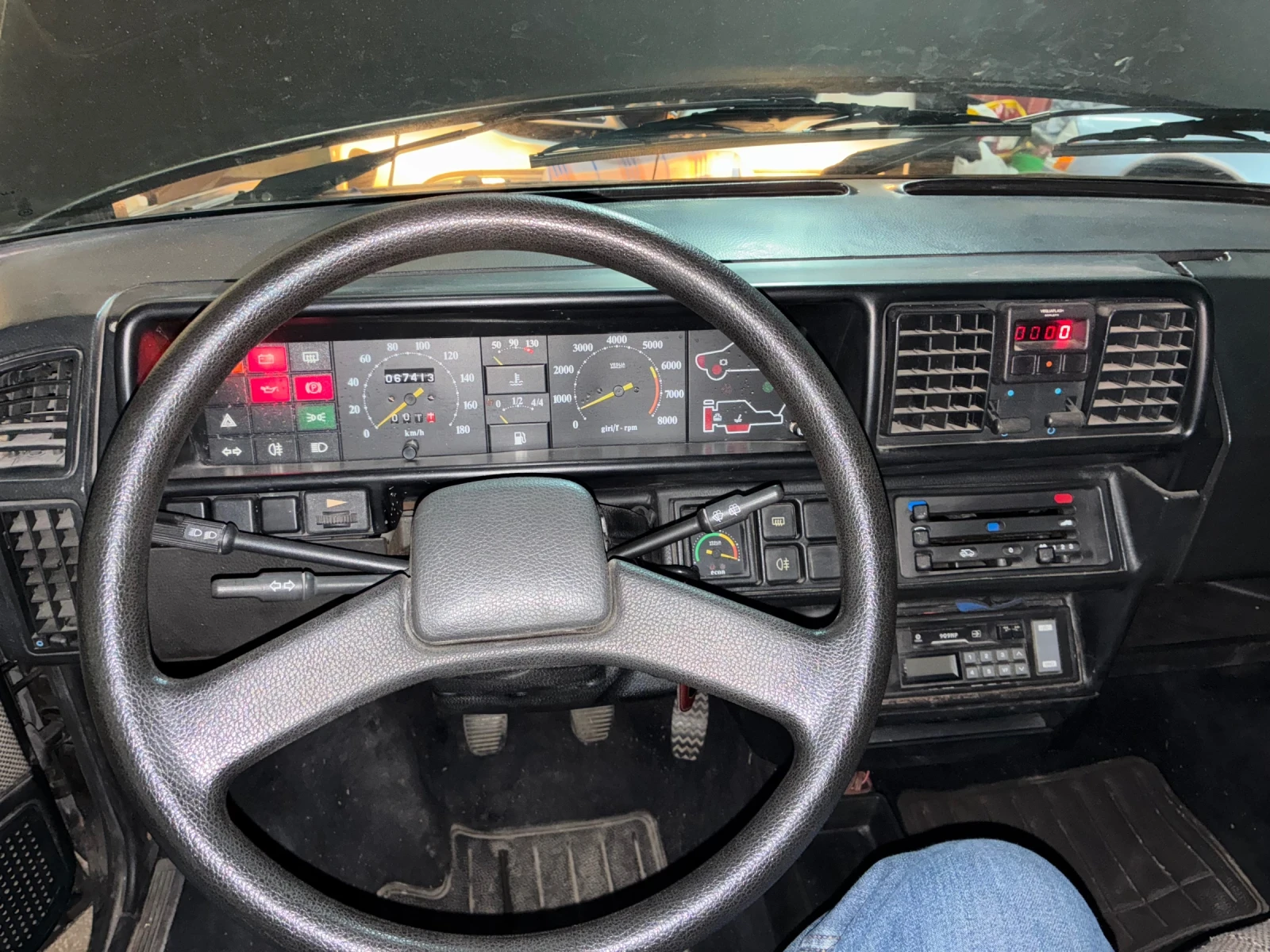 Fiat Ritmo Bertone Cabrio 87000 км - без ръжди, нов гюрук  - изображение 8