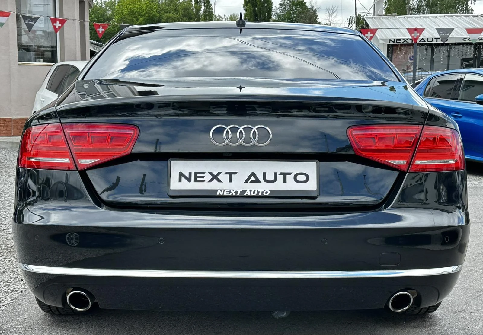 Audi A8 4.2D V8 351HP LONG 4XMASSAGE ОБДУХВАНЕ MATRIX, снимка 6 - Автомобили и джипове - 54596794