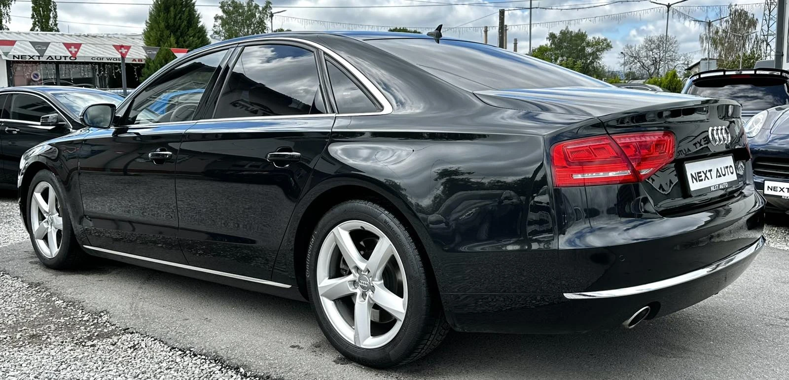 Audi A8 4.2D V8 351HP LONG 4XMASSAGE ОБДУХВАНЕ MATRIX, снимка 7 - Автомобили и джипове - 54596794