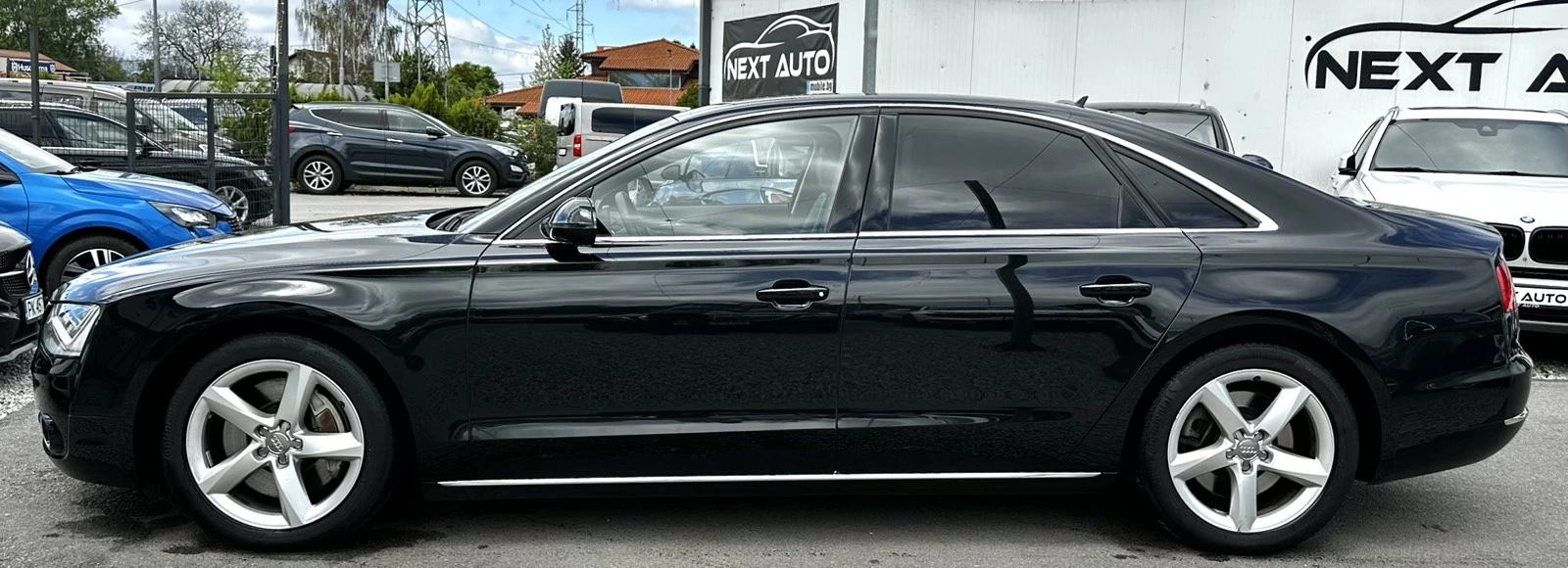 Audi A8 4.2D V8 351HP LONG 4XMASSAGE ОБДУХВАНЕ MATRIX, снимка 8 - Автомобили и джипове - 54596794