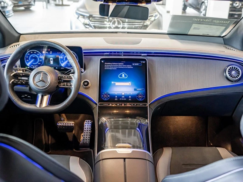 Mercedes-Benz EQE 350+ SUV AMG NIGHT PANO LED 360 BURMESTER , снимка 9 - Автомобили и джипове - 51508920