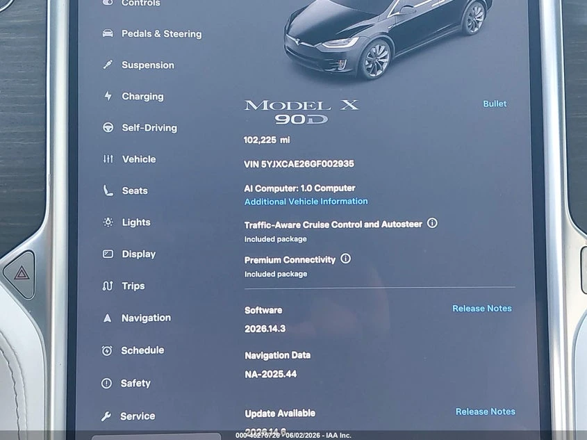 Tesla Model X 60D/70D/75D/90D, снимка 7 - Автомобили и джипове - 54906861