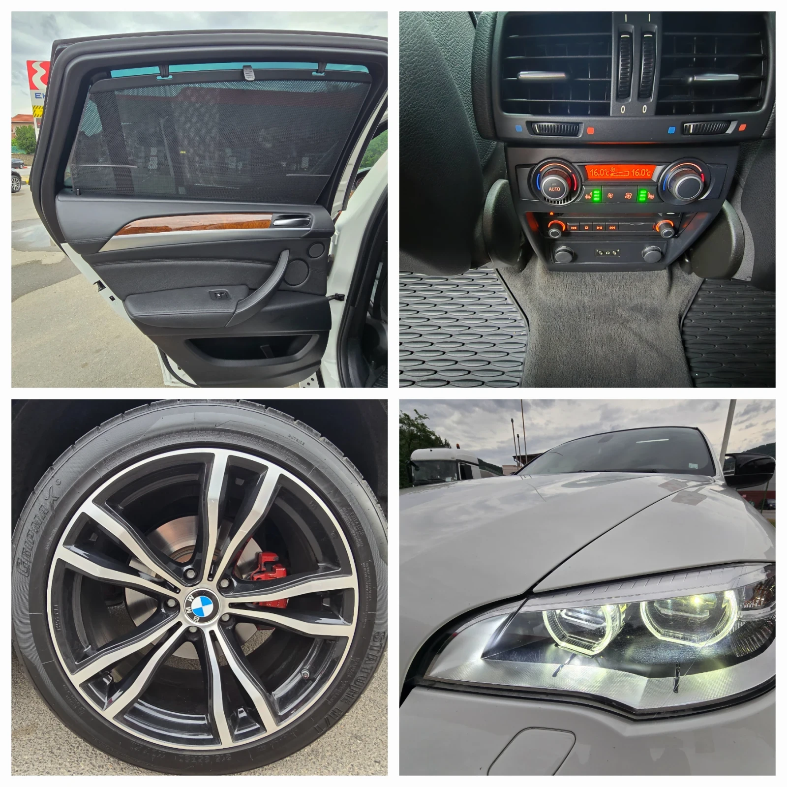 BMW X6 Топ състояние вакуумна врати от дух и подгрев, снимка 15 - Автомобили и джипове - 55212041