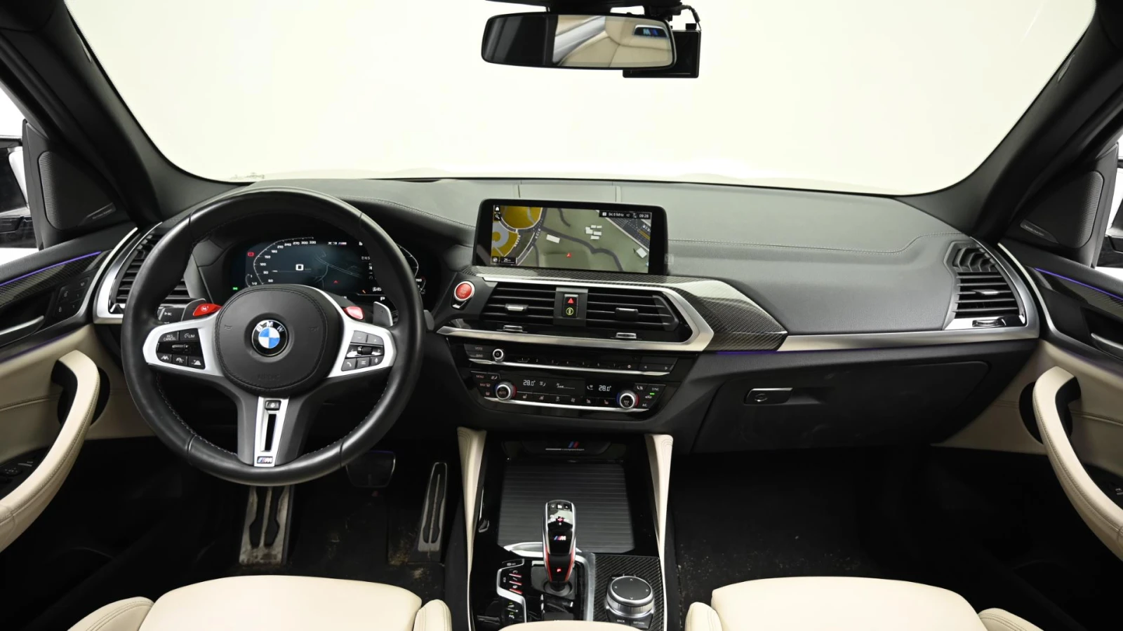 BMW X3 M COMPETITON* ОТ БМВ* 360* HUD* DIS* ОБДУХ* КРАЙНА, снимка 7 - Автомобили и джипове - 55478087