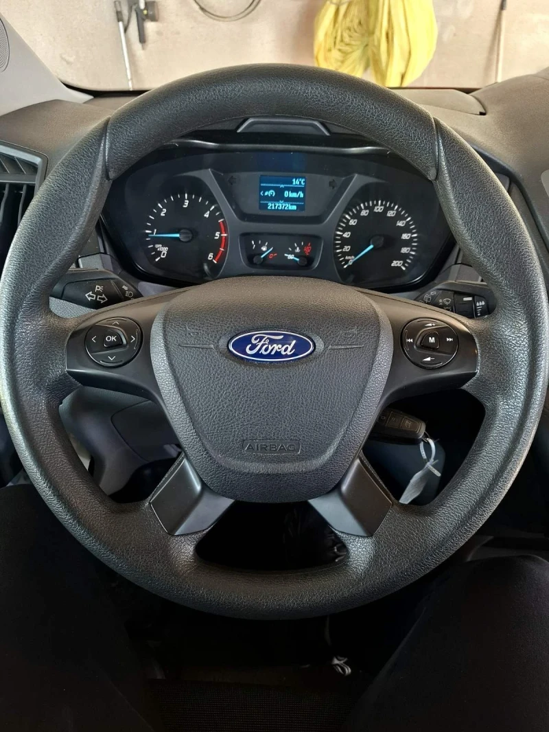 Ford Transit 2.2 CDTI 9 Места, 2х Клима, Серв. История, 2 Броя!, снимка 14 - Бусове и автобуси - 52997467