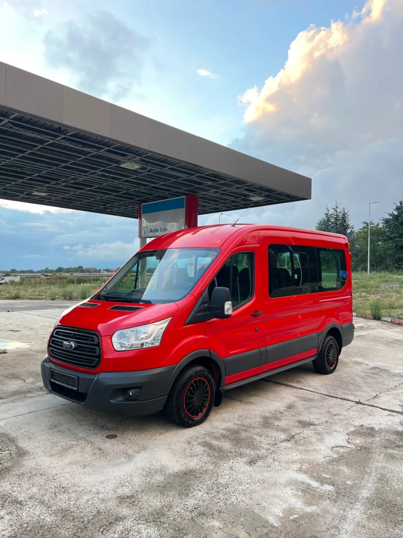 Ford Transit 2.2 CDTI 9 Места, 2х Клима, Серв. История, 2 Броя!, снимка 4 - Бусове и автобуси - 52997467