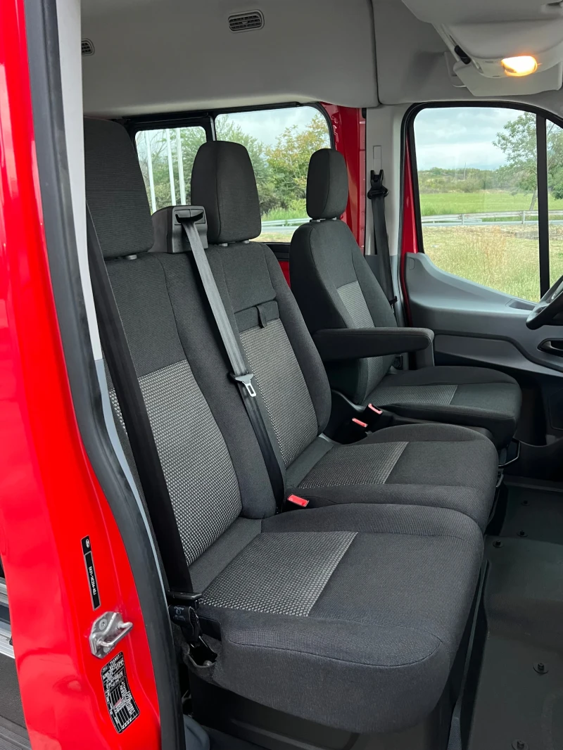 Ford Transit 2.2 CDTI 9 Места, 2х Клима, Серв. История, 2 Броя!, снимка 9 - Бусове и автобуси - 52997467