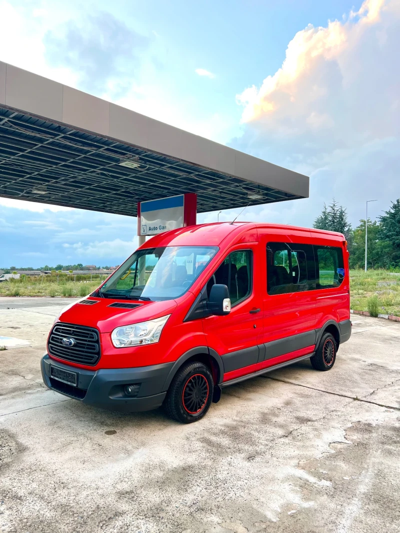 Ford Transit 2.2 TDCI 9 Места, 2х Клима, Серв. История, 2 Броя!, снимка 4 - Бусове и автобуси - 52997467