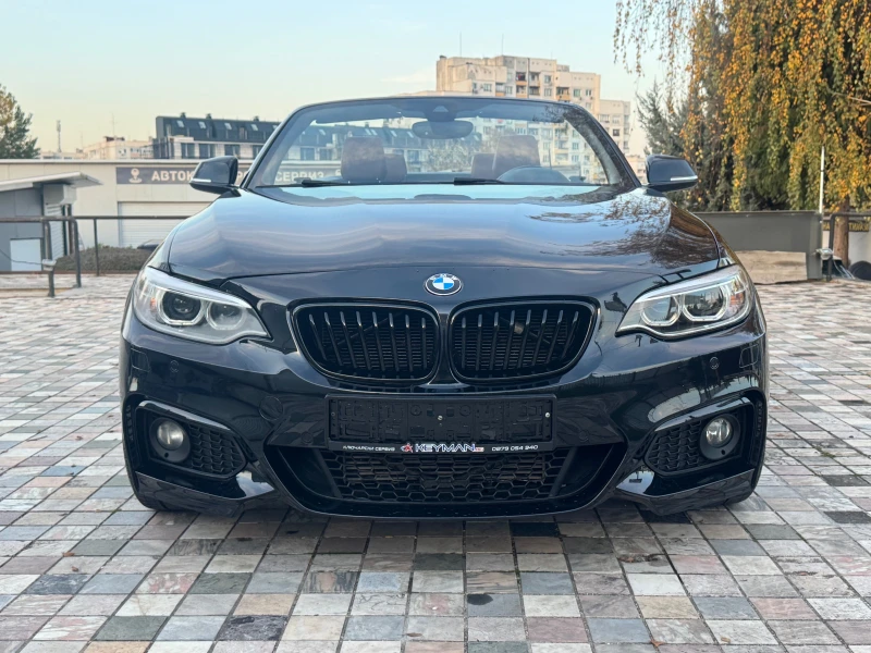 BMW 220 i M-Pack Cabrio SWISS, снимка 2 - Автомобили и джипове - 52920890