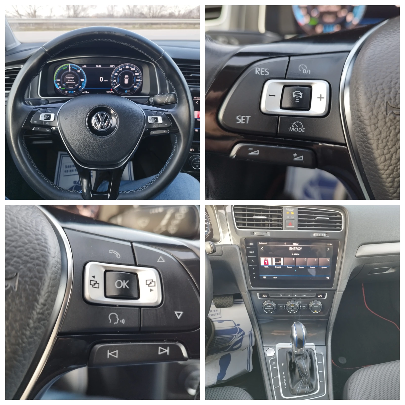 VW Golf e-Golf 136 kc., снимка 16 - Автомобили и джипове - 53779937