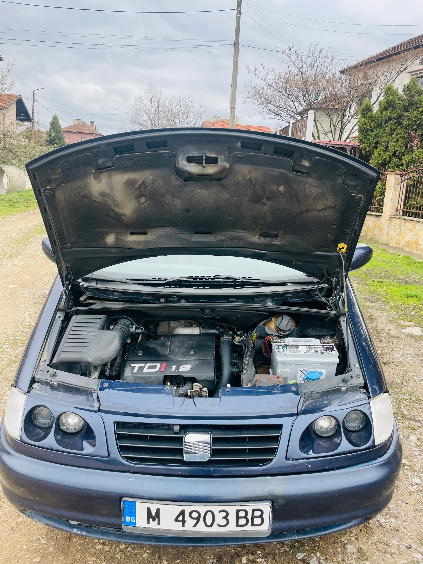 Seat Alhambra 1.9TDI 6+ 1м 110кс, снимка 6 - Автомобили и джипове - 54354667