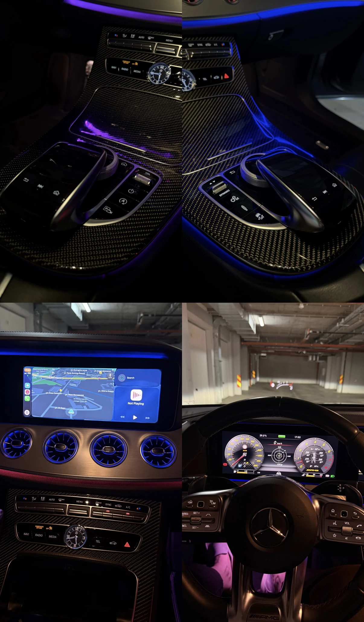 Mercedes-Benz CLS 53 AMG 4MATIC+ | FULL | BURMESTER | 360 CAMERA | HUD, снимка 17 - Автомобили и джипове - 55243690