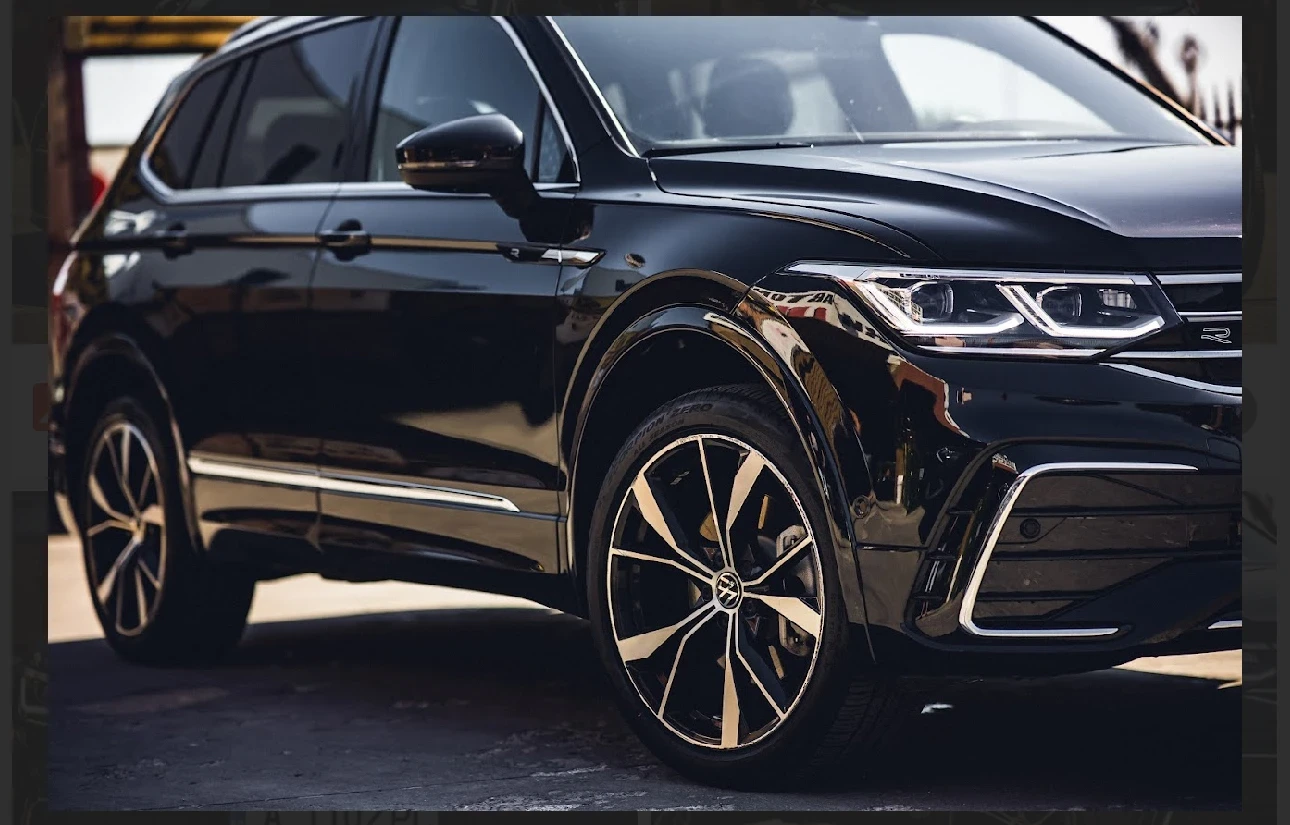 VW Tiguan R-LINE BLACK All Space , снимка 3 - Автомобили и джипове - 54887376