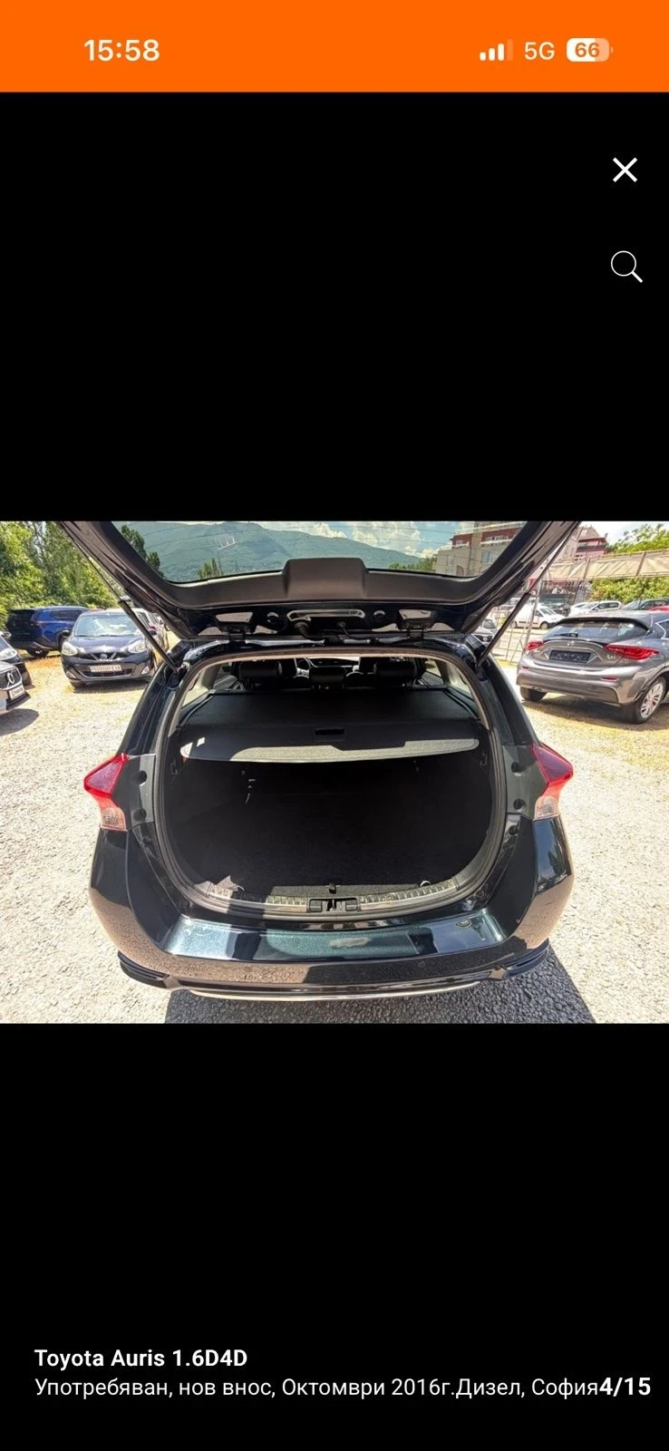 Toyota Auris 1.6 D4D, снимка 5 - Автомобили и джипове - 56533072