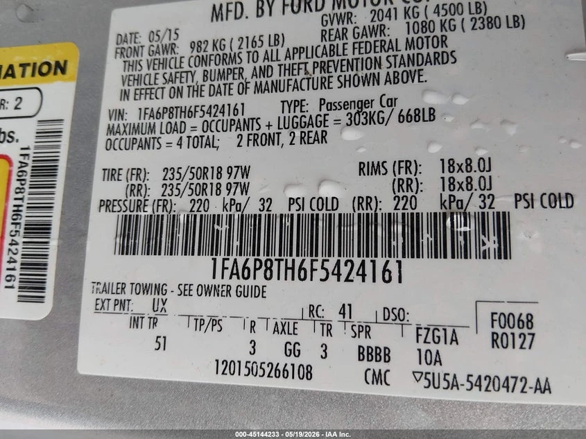 Ford Mustang 2.3l Ecoboost, снимка 9 - Автомобили и джипове - 55243597