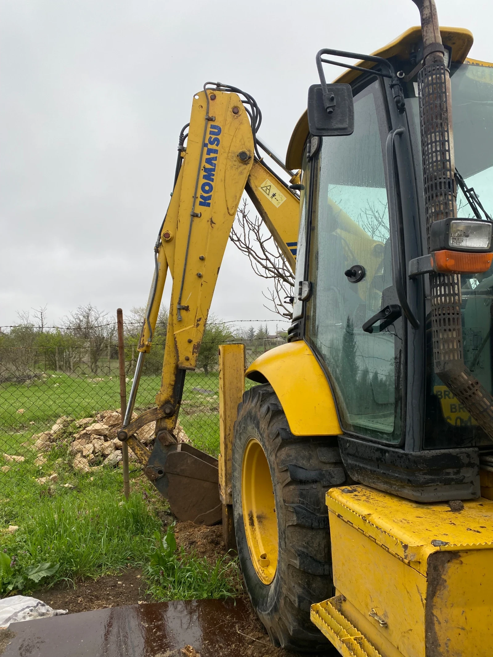 Багер Komatsu Wb97R мотор IVECO, снимка 5 - Индустриална техника - 54270351