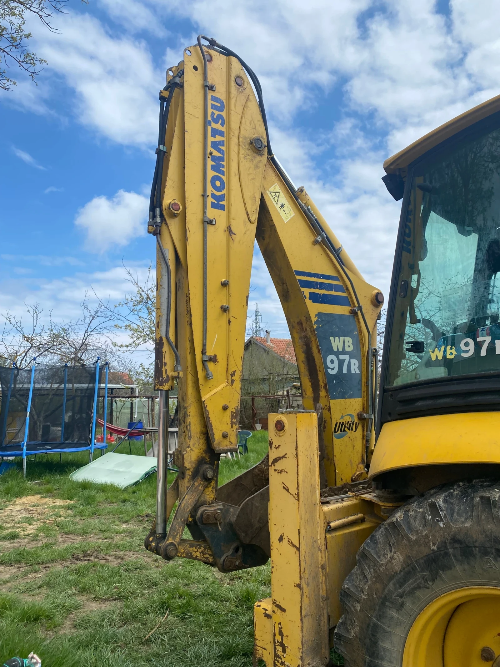 Багер Komatsu Wb97R мотор IVECO, снимка 13 - Индустриална техника - 54270351