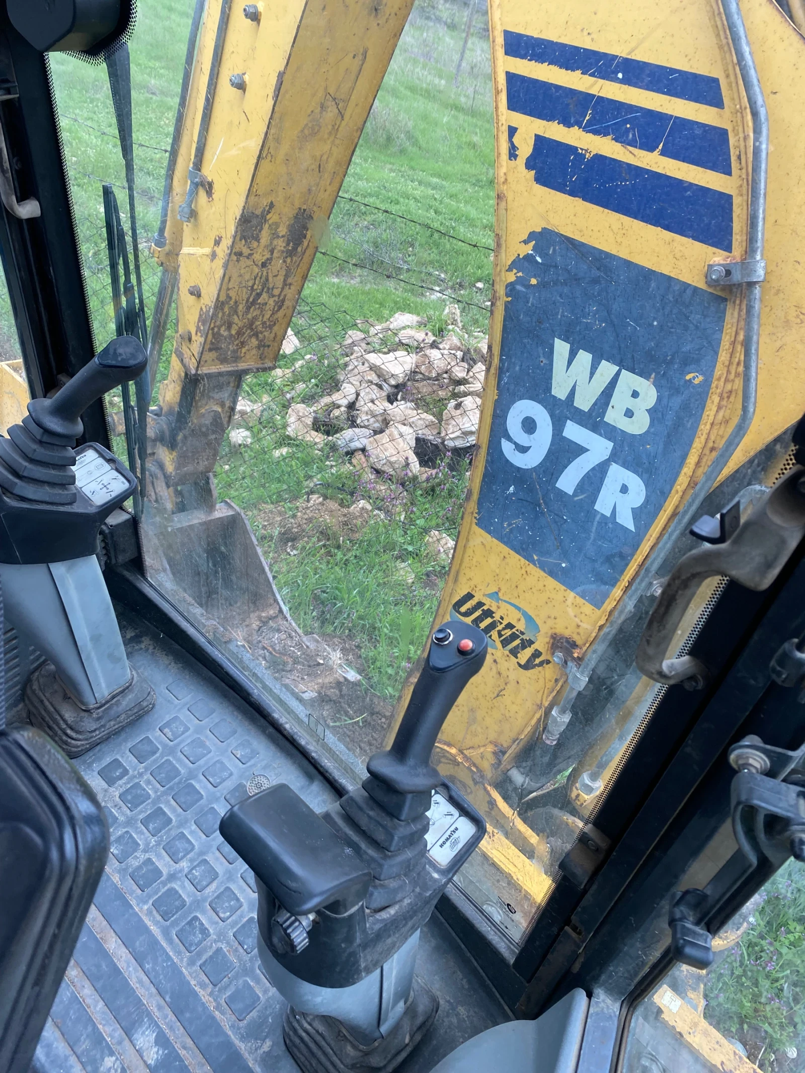 Багер Komatsu Wb97R мотор IVECO, снимка 9 - Индустриална техника - 54270351