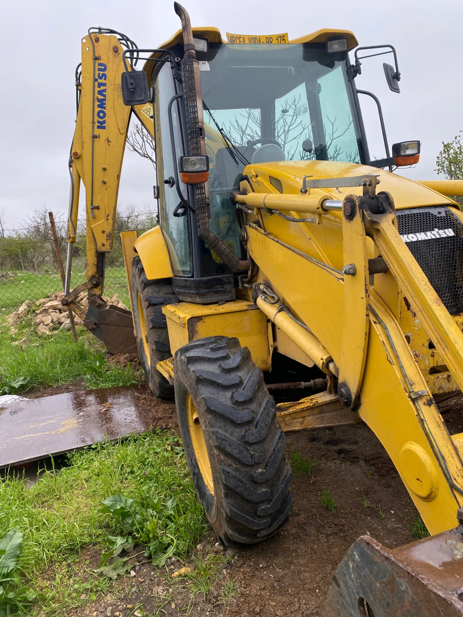 Багер Komatsu Wb97R мотор IVECO, снимка 3 - Индустриална техника - 54270351