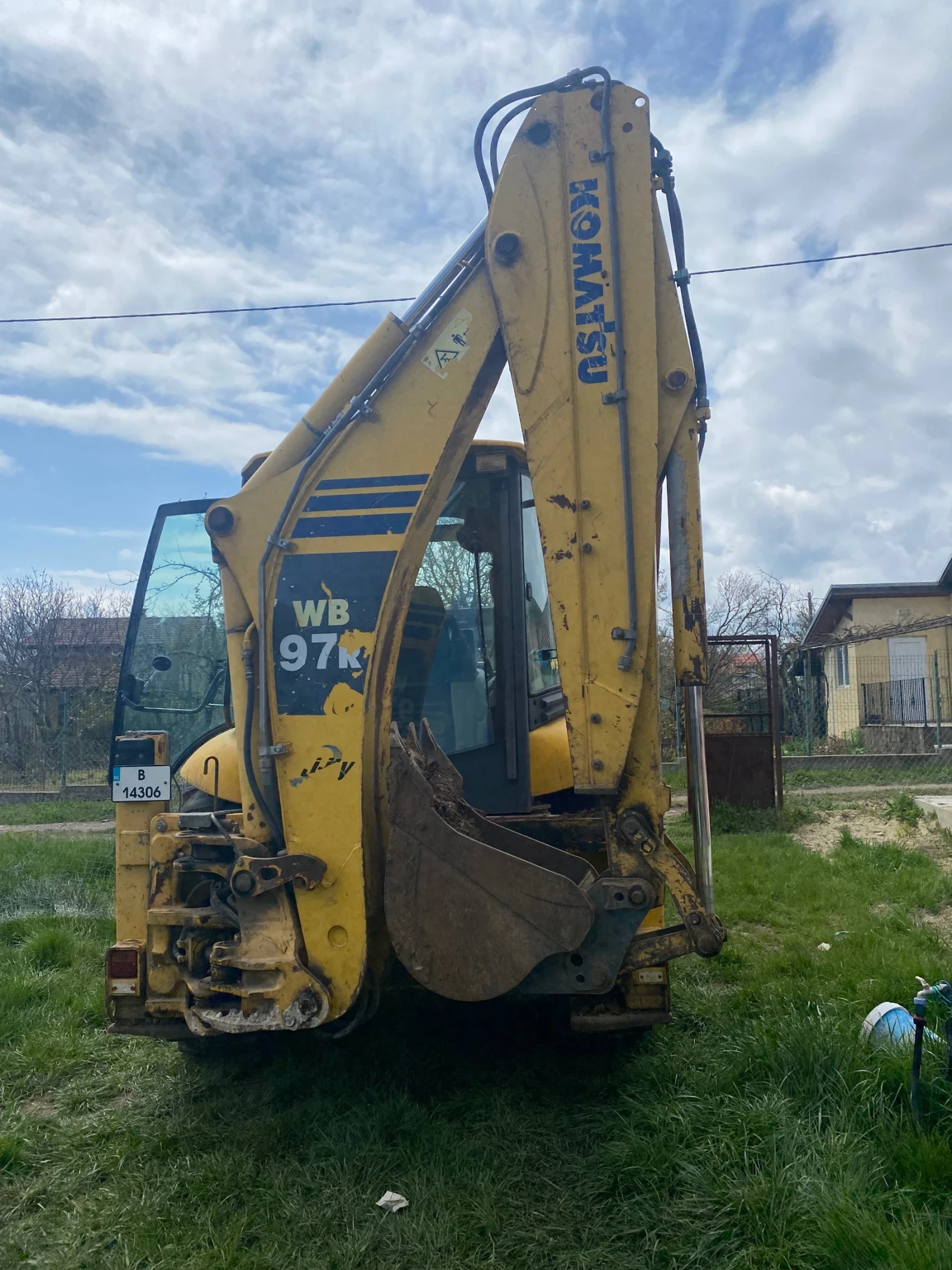 Багер Komatsu Wb97R мотор IVECO, снимка 12 - Индустриална техника - 54270351