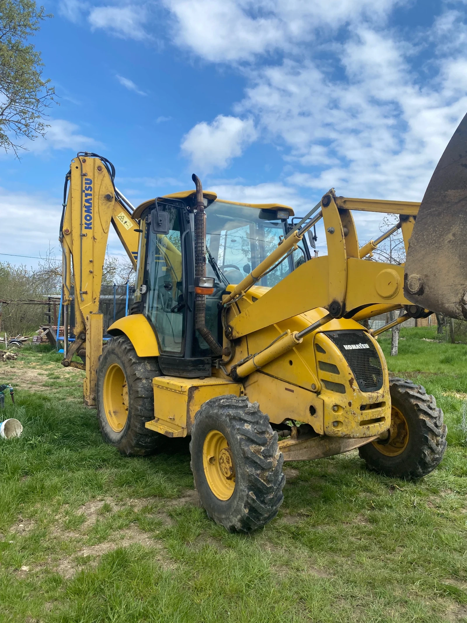 Багер Komatsu Wb97R мотор IVECO, снимка 11 - Индустриална техника - 54270351