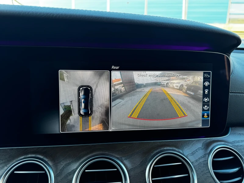 Mercedes-Benz E 350 d Airmatic Exclusive Обдухване HUD 360 Distronic, снимка 11 - Автомобили и джипове - 53404270