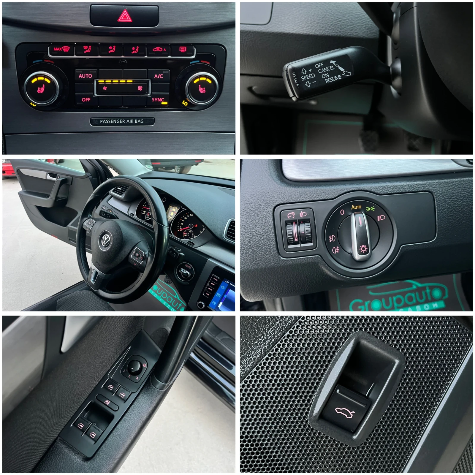 VW Passat 2, 0TDI-140k.c/НАВИГАЦИЯ/ПОДГРЕВ/ТОП СЪСТОЯНИЕ!!!, снимка 14 - Автомобили и джипове - 53880296